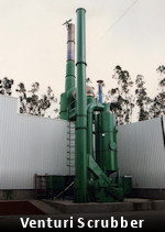 Venturi Scrubbers System of Venturi scrubbers
